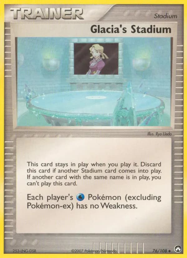 Frosinas Stadion — EX Power Keepers 76 German Pokémon card