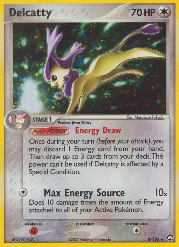 Enekoro — EX Power Keepers 8 German Pokémon card