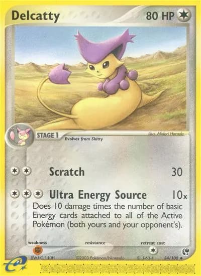 Enekoro — EX Sandsturm 34 German Pokémon card