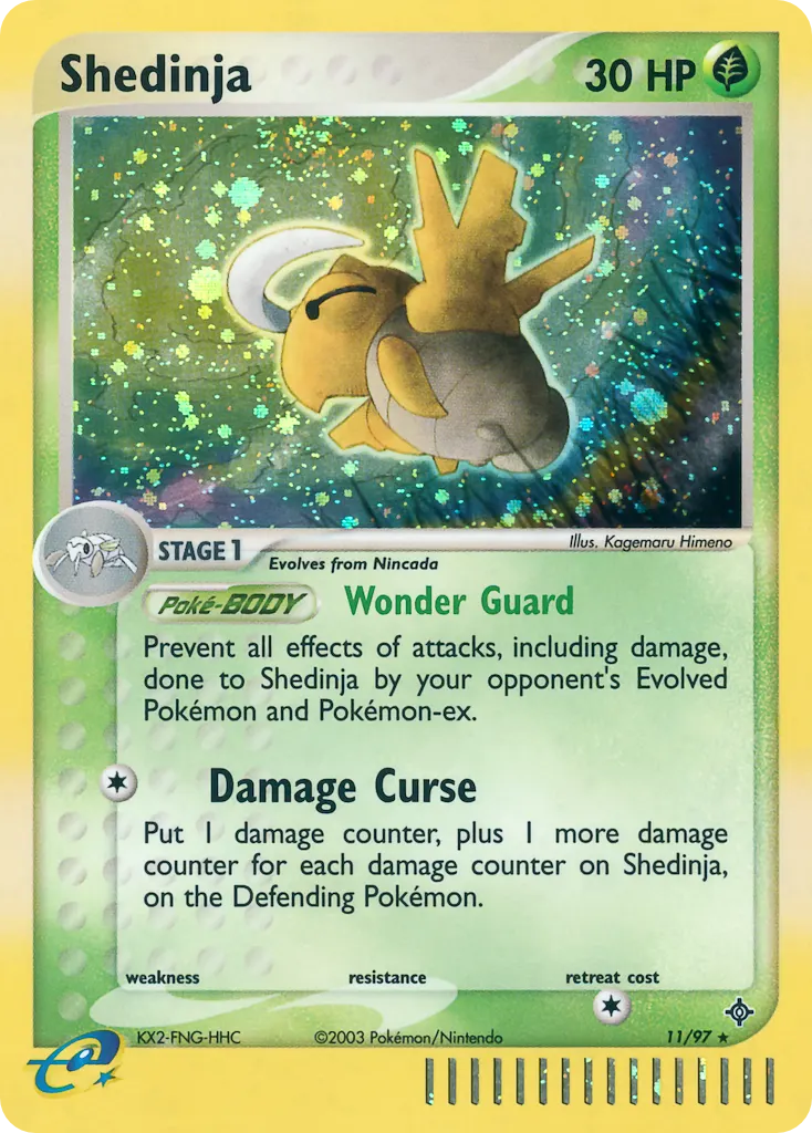 Ninjatom — EX Drache 11 German Pokémon card