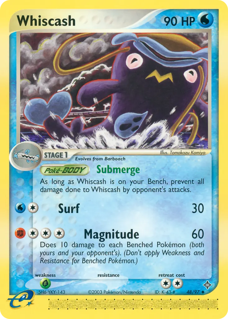 Welsar — EX Drache 48 German Pokémon card