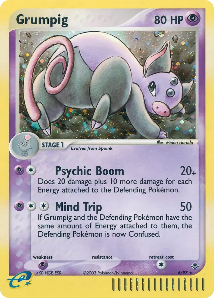 Groink — EX Drache 6 German Pokémon card