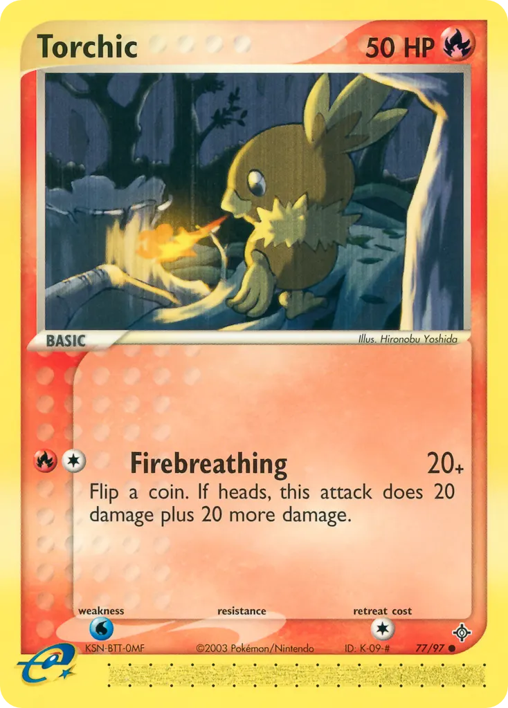 Torchic — Dragon 77 Pokémon card