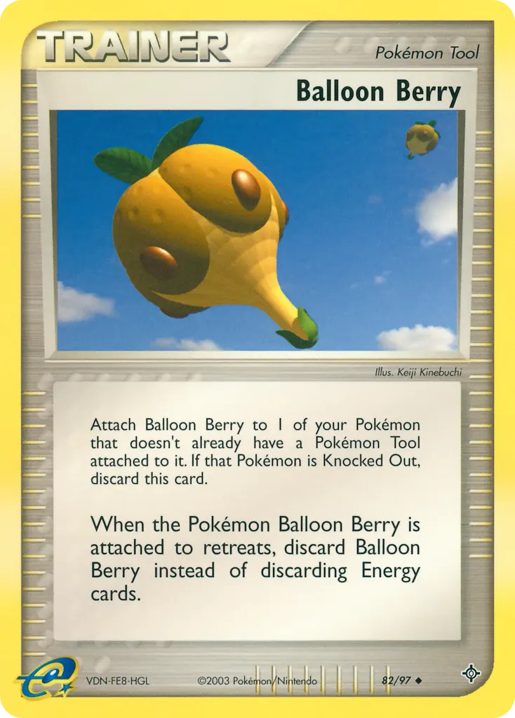 Ballonbeere — EX Drache 82 German Pokémon card