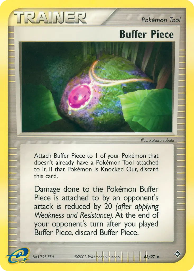 Dämpfender Talisman — EX Drache 83 German Pokémon card