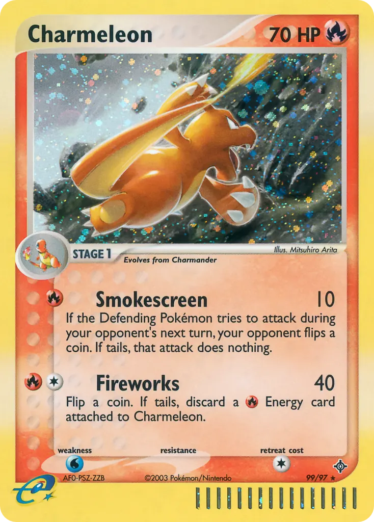 Charmeleon — Dragon 99 Pokémon card