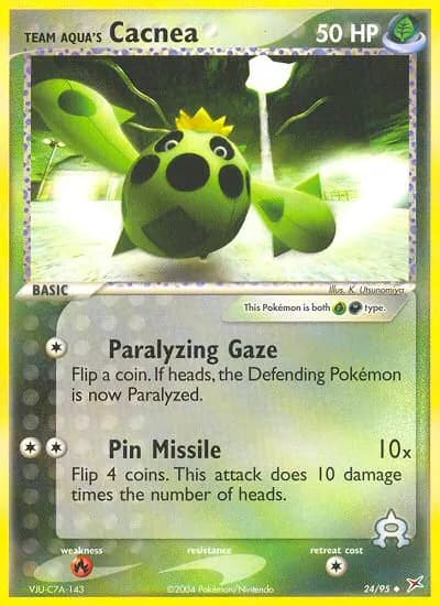 Team Aquas Tuska — EX Team Magma vs Team Aqua 24 German Pokémon card