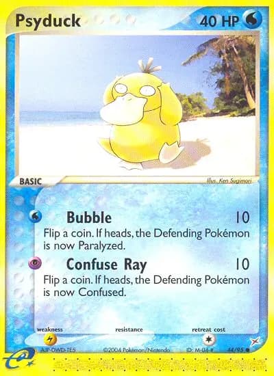 Enton — EX Team Magma vs Team Aqua 44 German Pokémon card