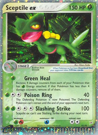 Sceptile ex — Team Magma vs Team Aqua 93 Pokémon card