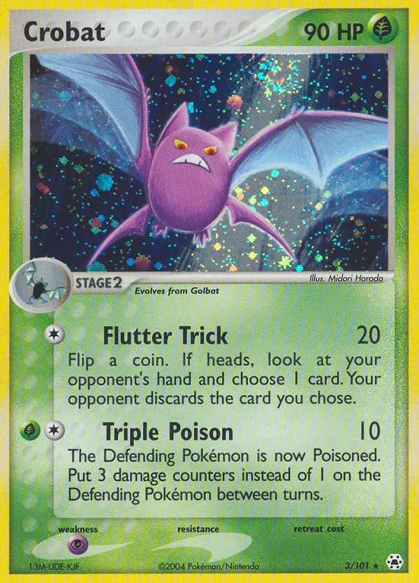 Crobat — Hidden Legends 3 Pokémon card