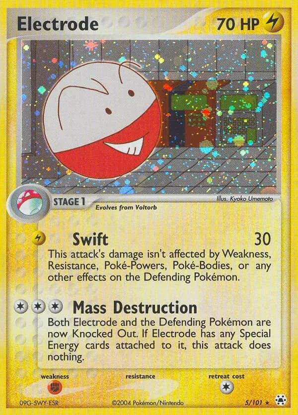 Electrode — Hidden Legends 5 Pokémon card