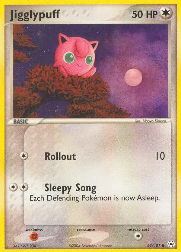 Jigglypuff — Hidden Legends 63 Pokémon card