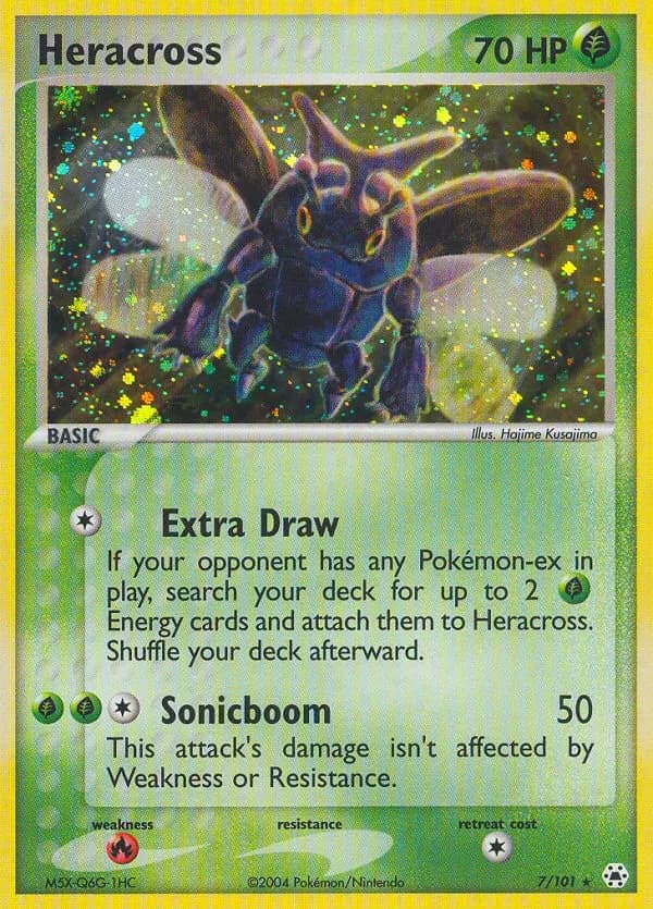 Heracross — Hidden Legends 7 Pokémon card