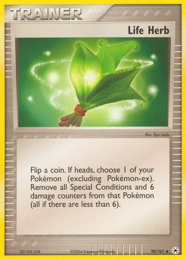 Life Herb — Hidden Legends 90 Pokémon card