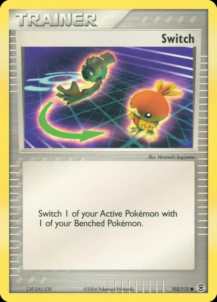 Switch — FireRed & LeafGreen 102 Pokémon card