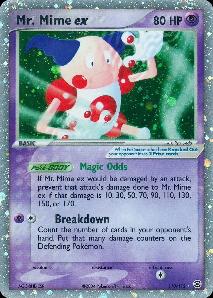 Mr. Mime ex — FireRed & LeafGreen 110 Pokémon card