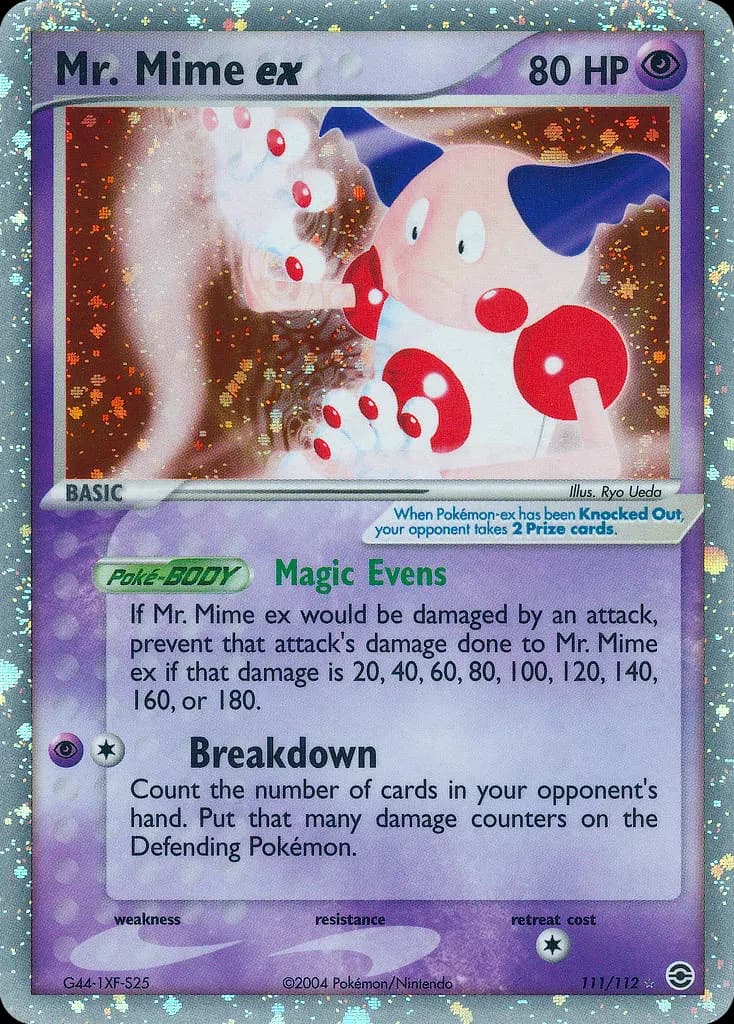 Mr. Mime ex — FireRed & LeafGreen 111 Pokémon card