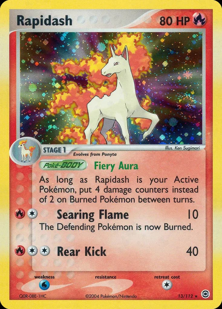 Gallopa — EX Feuerrot & Blattgrün 13 German Pokémon card
