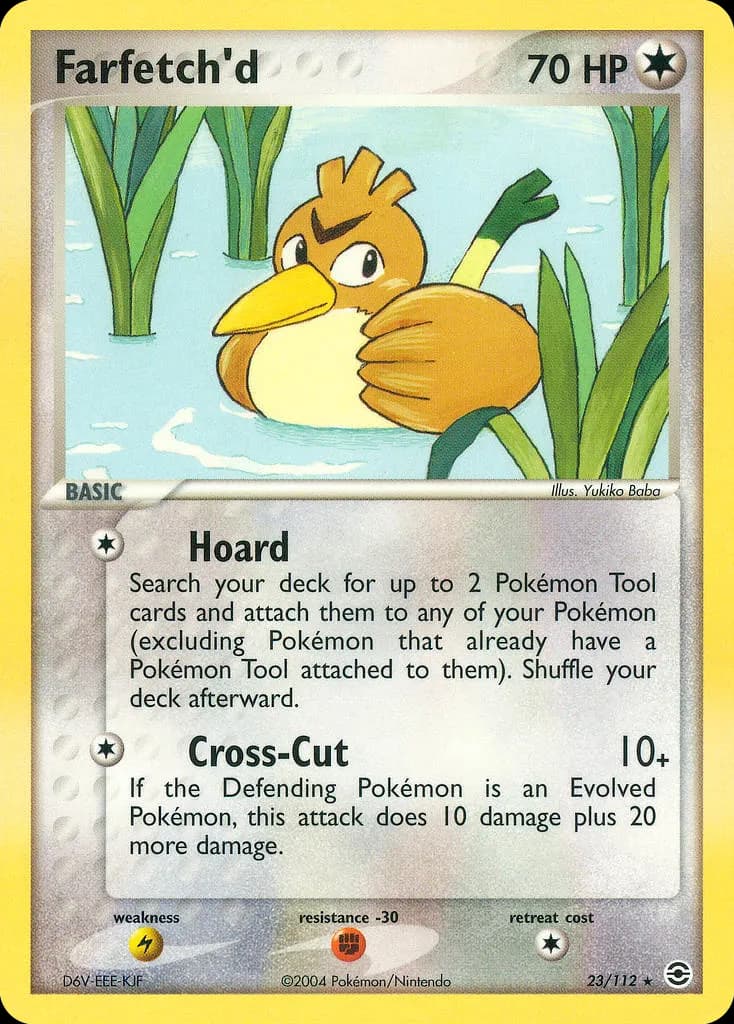 Farfetch'd — FireRed & LeafGreen 23 Pokémon card
