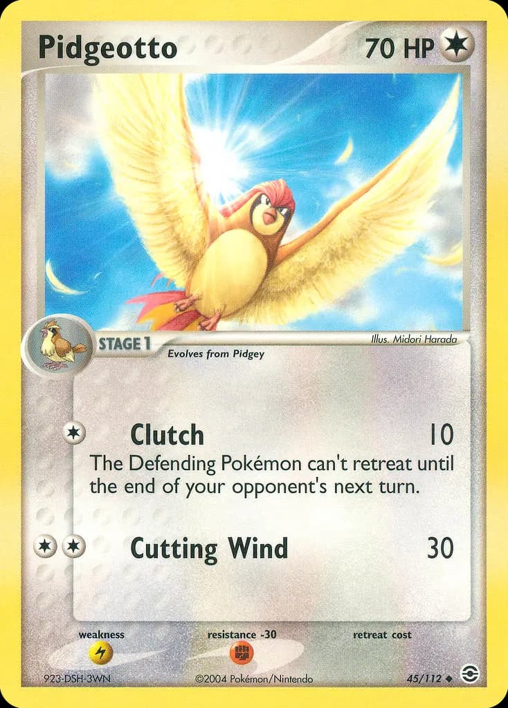 Tauboga — EX Feuerrot & Blattgrün 45 German Pokémon card