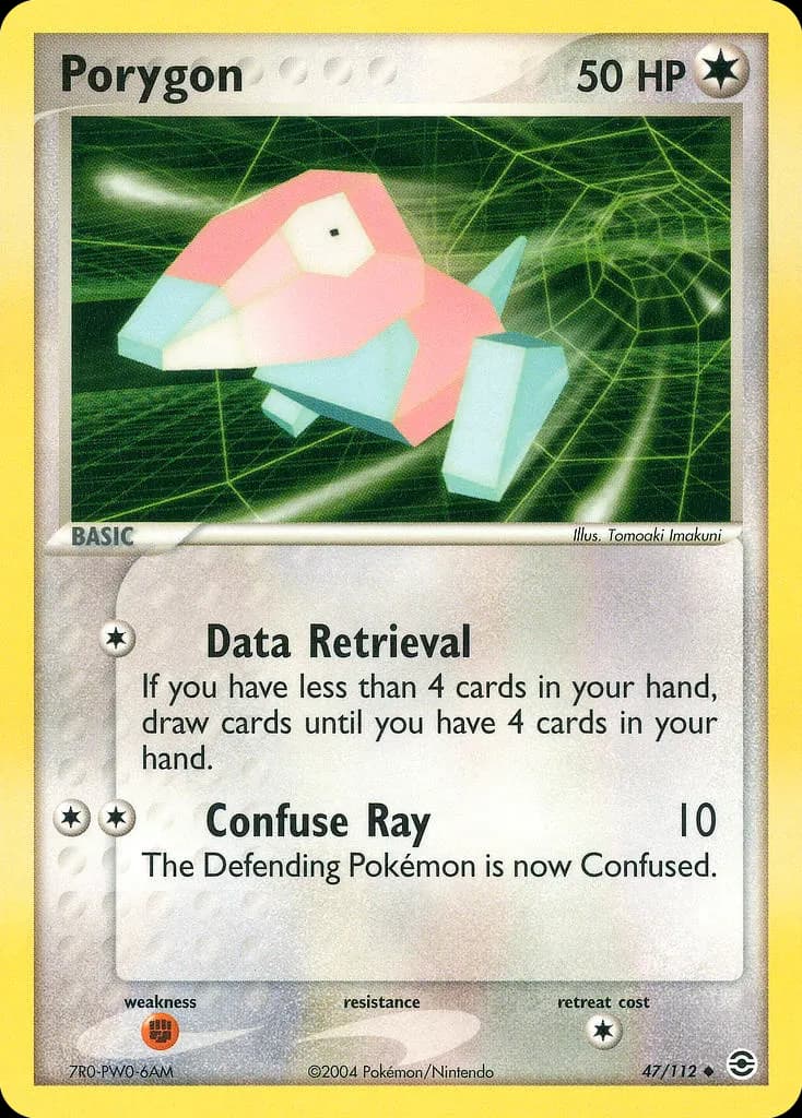 Porygon — EX Feuerrot & Blattgrün 47 German Pokémon card