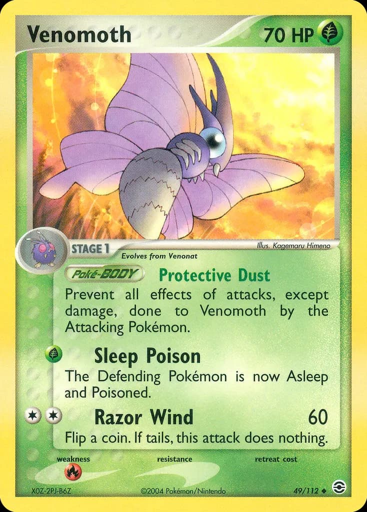Omot — EX Feuerrot & Blattgrün 49 German Pokémon card