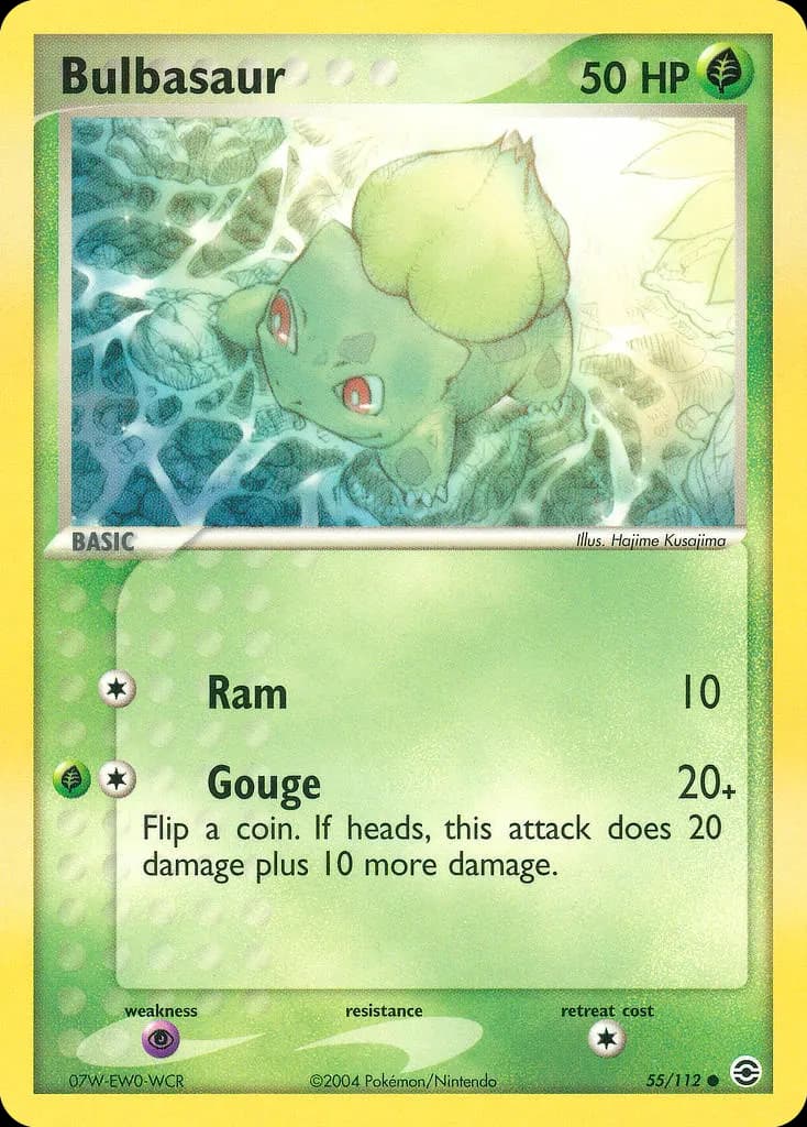 Bisasam — EX Feuerrot & Blattgrün 55 German Pokémon card