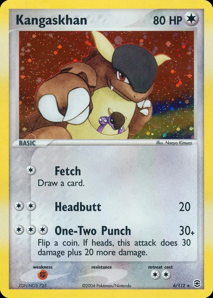 Kangama — EX Feuerrot & Blattgrün 6 German Pokémon card