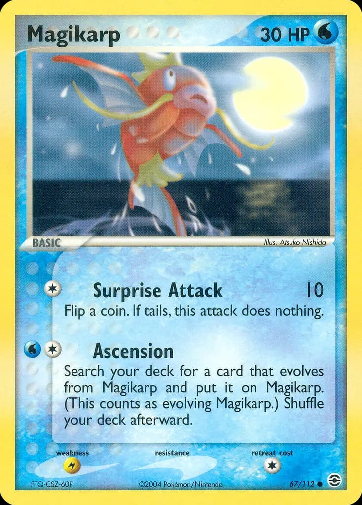 Magikarp — FireRed & LeafGreen 67 Pokémon card