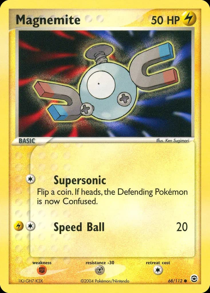 Magnetilo — EX Feuerrot & Blattgrün 68 German Pokémon card