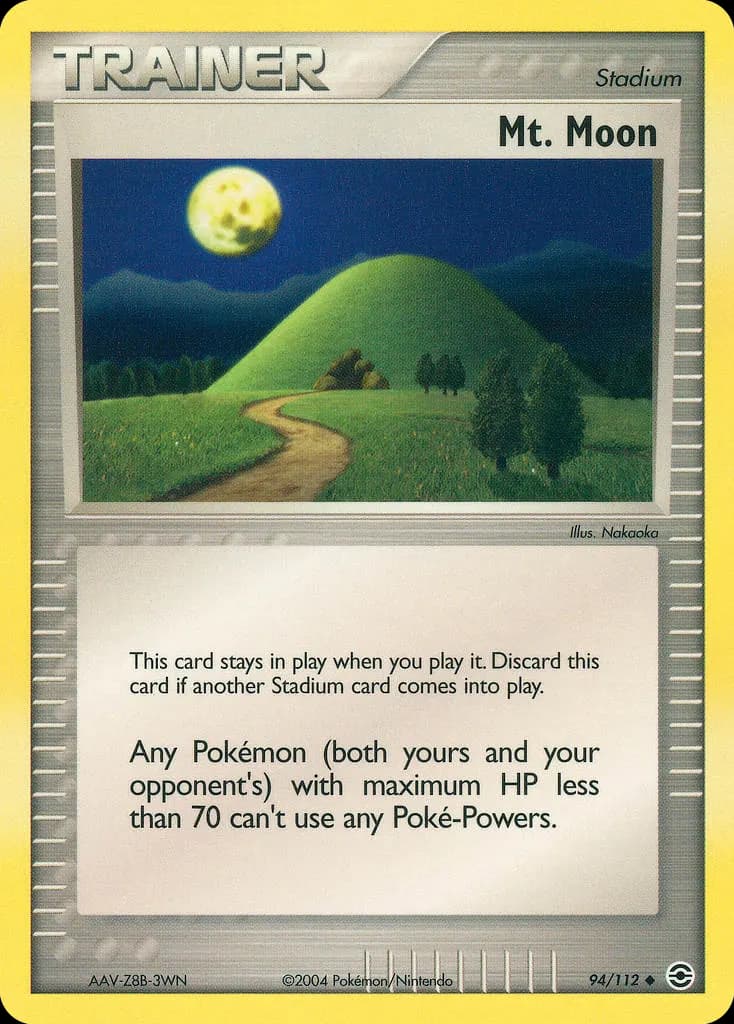 Mondberg — EX Feuerrot & Blattgrün 94 German Pokémon card