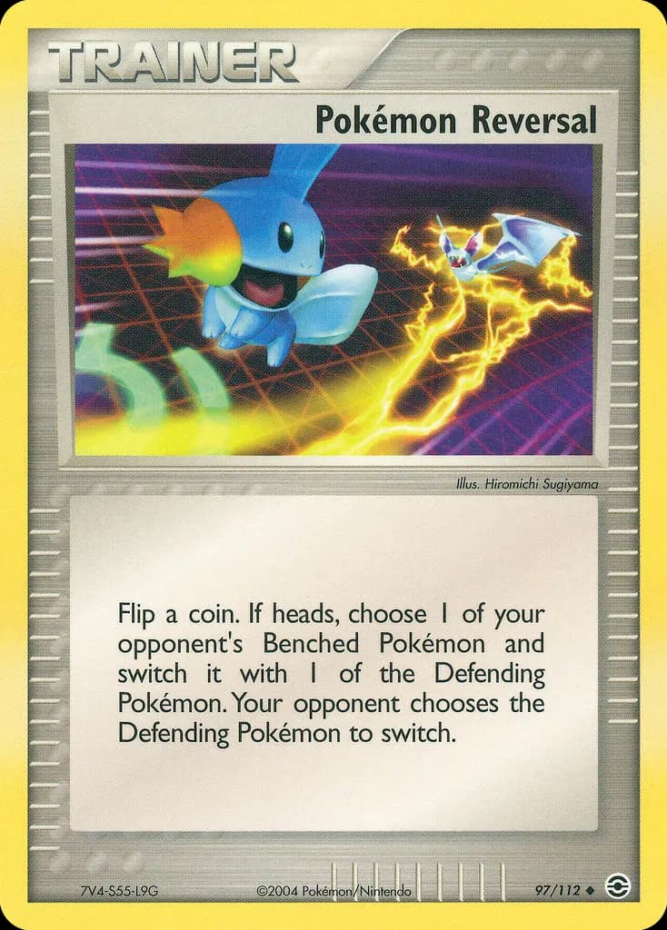 Pokémon-Umkehrung — EX Feuerrot & Blattgrün 97 German Pokémon card
