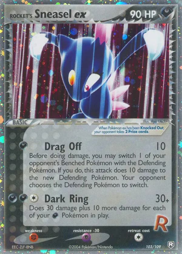 Rocket's Sneasel ex — Team Rocket Returns 103 Pokémon card