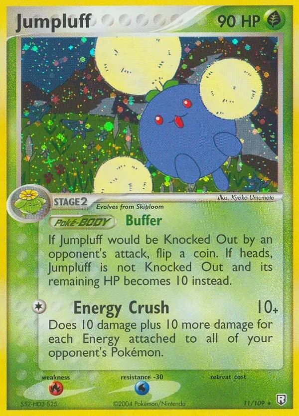 Jumpluff — Team Rocket Returns 11 Pokémon card