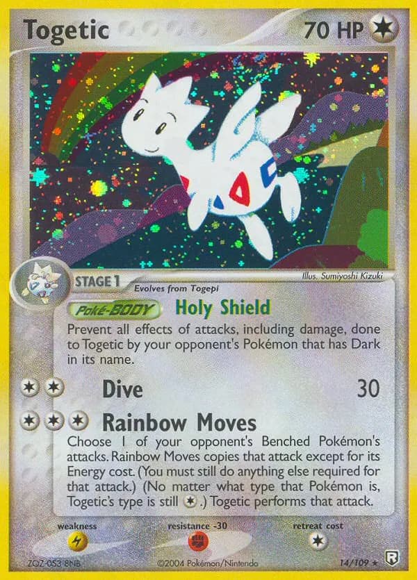 Togetic — Team Rocket Returns 14 Pokémon card