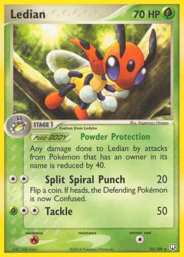Ledian — Team Rocket Returns 23 Pokémon card