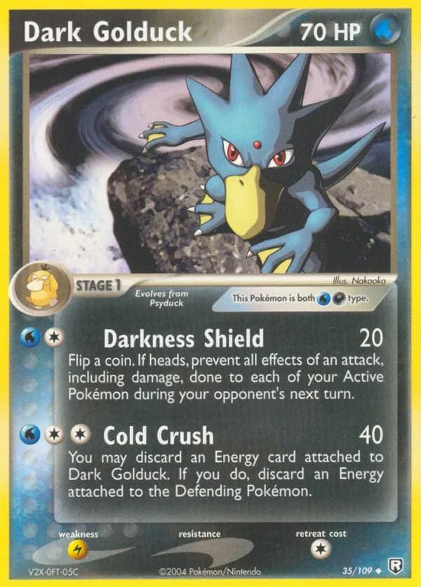 Dark Golduck — Team Rocket Returns 35 Pokémon card