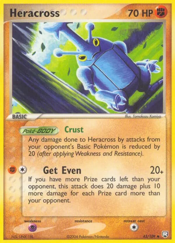 Heracross — Team Rocket Returns 43 Pokémon card