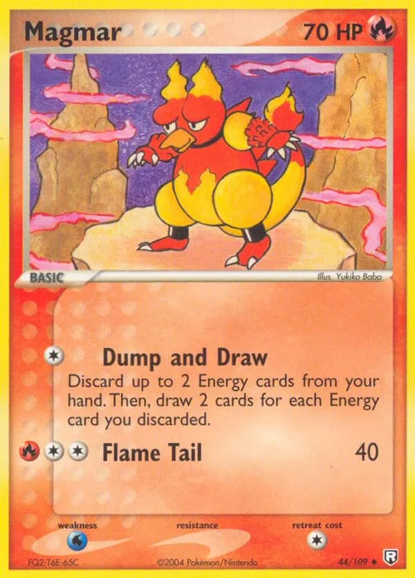 Magmar — Team Rocket Returns 44 Pokémon card