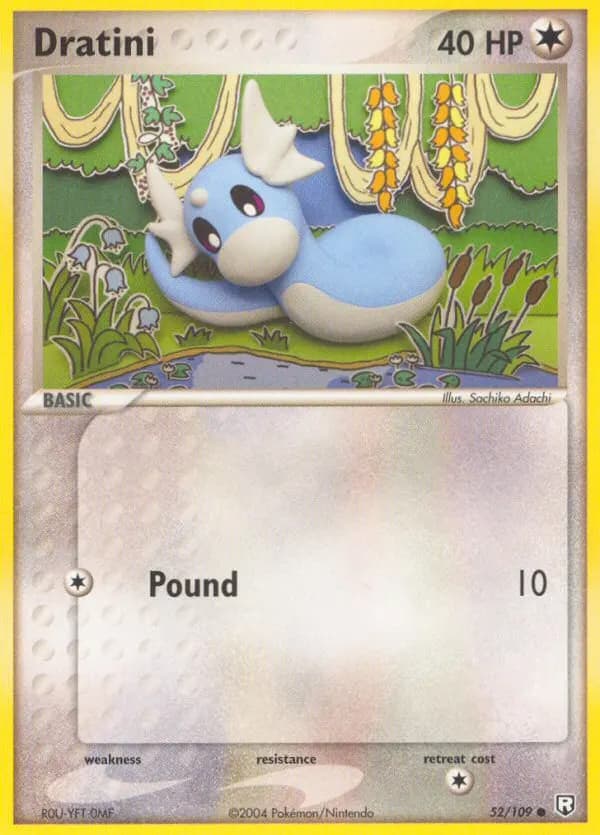 Dratini — Team Rocket Returns 52 Pokémon card