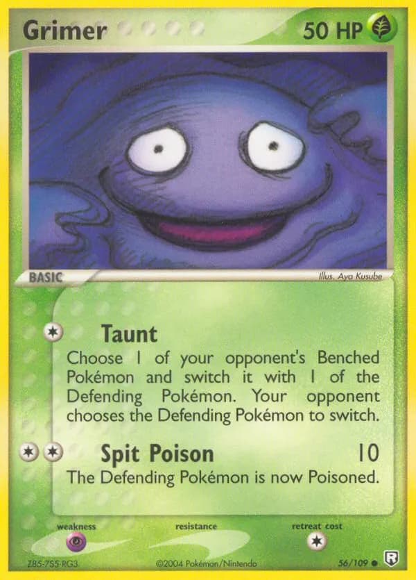 Grimer — Team Rocket Returns 56 Pokémon card