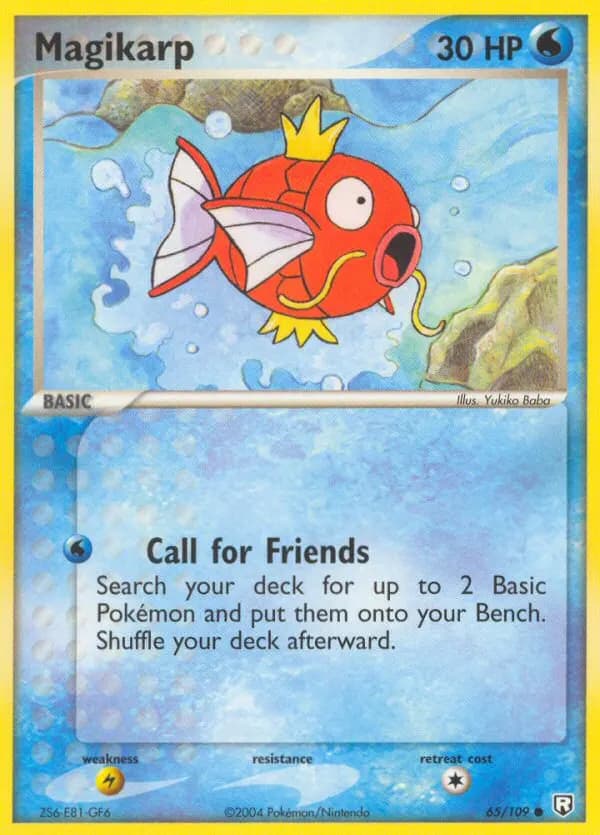Magikarp — Team Rocket Returns 65 Pokémon card
