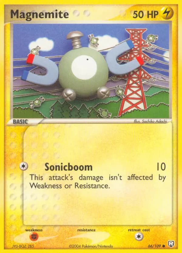Magnemite — Team Rocket Returns 66 Pokémon card