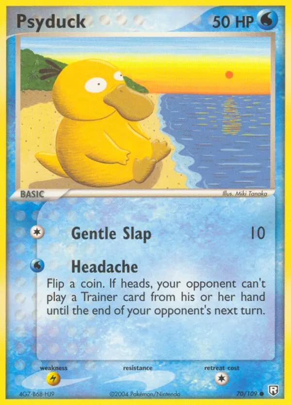 Psyduck — Team Rocket Returns 70 Pokémon card