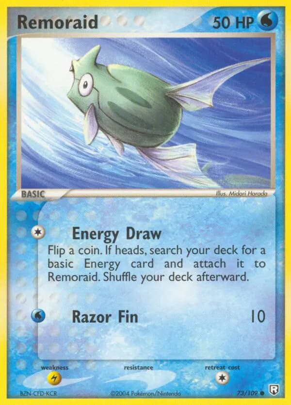 Remoraid — Team Rocket Returns 73 Pokémon card
