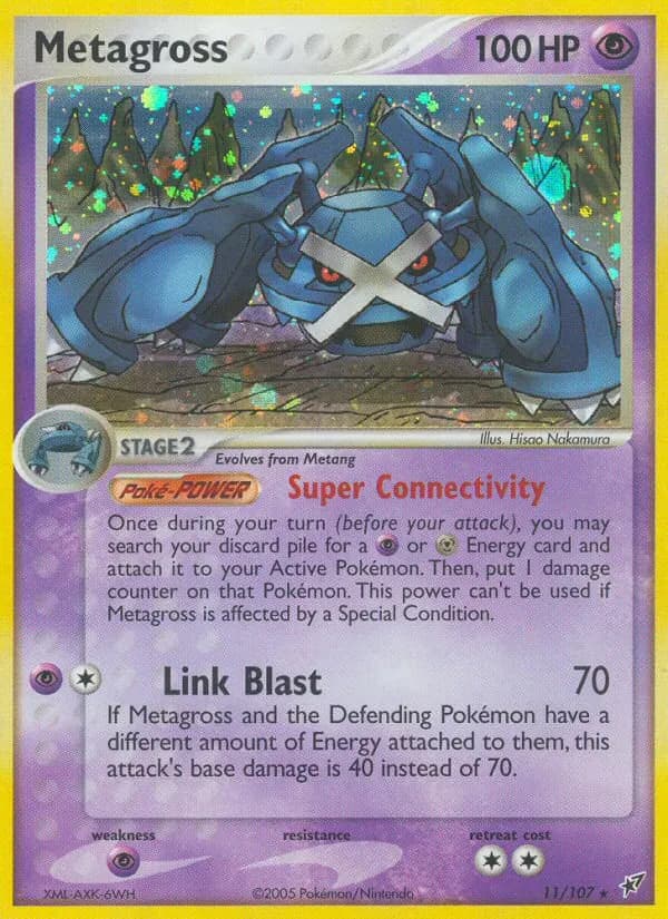 Metagross — Deoxys 11 Pokémon card