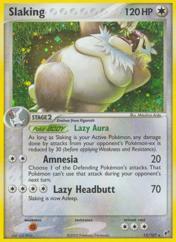 Letarking — EX Deoxys 15 German Pokémon card