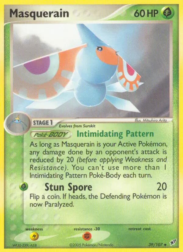 Maskeregen — EX Deoxys 39 German Pokémon card