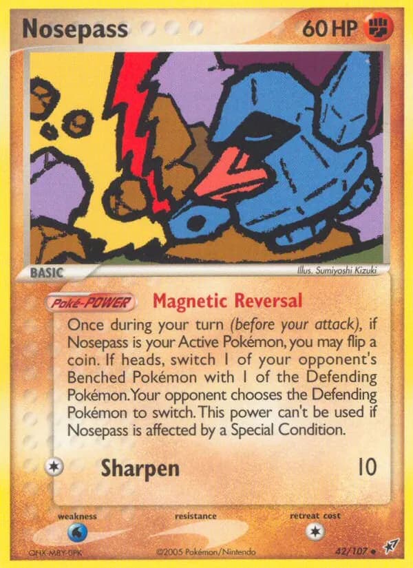 Nasgnet — EX Deoxys 42 German Pokémon card