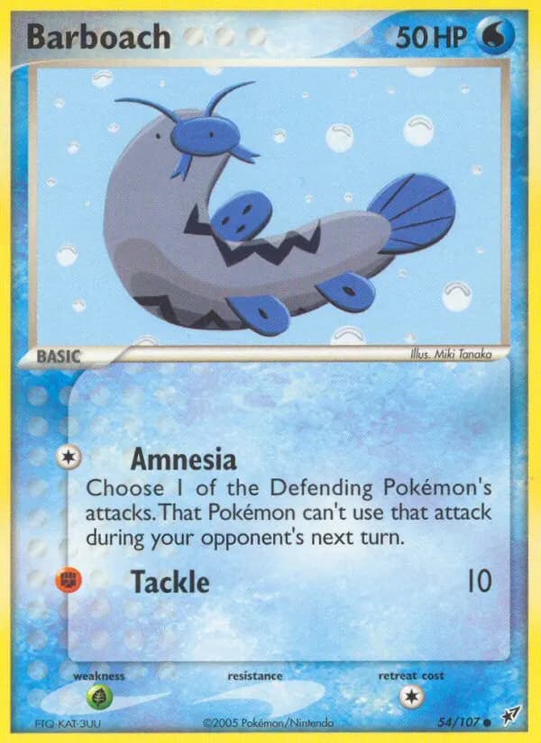 Schmerbe — EX Deoxys 54 German Pokémon card